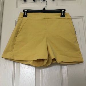 Zara Woman, Shorts, Size S (Mustard)